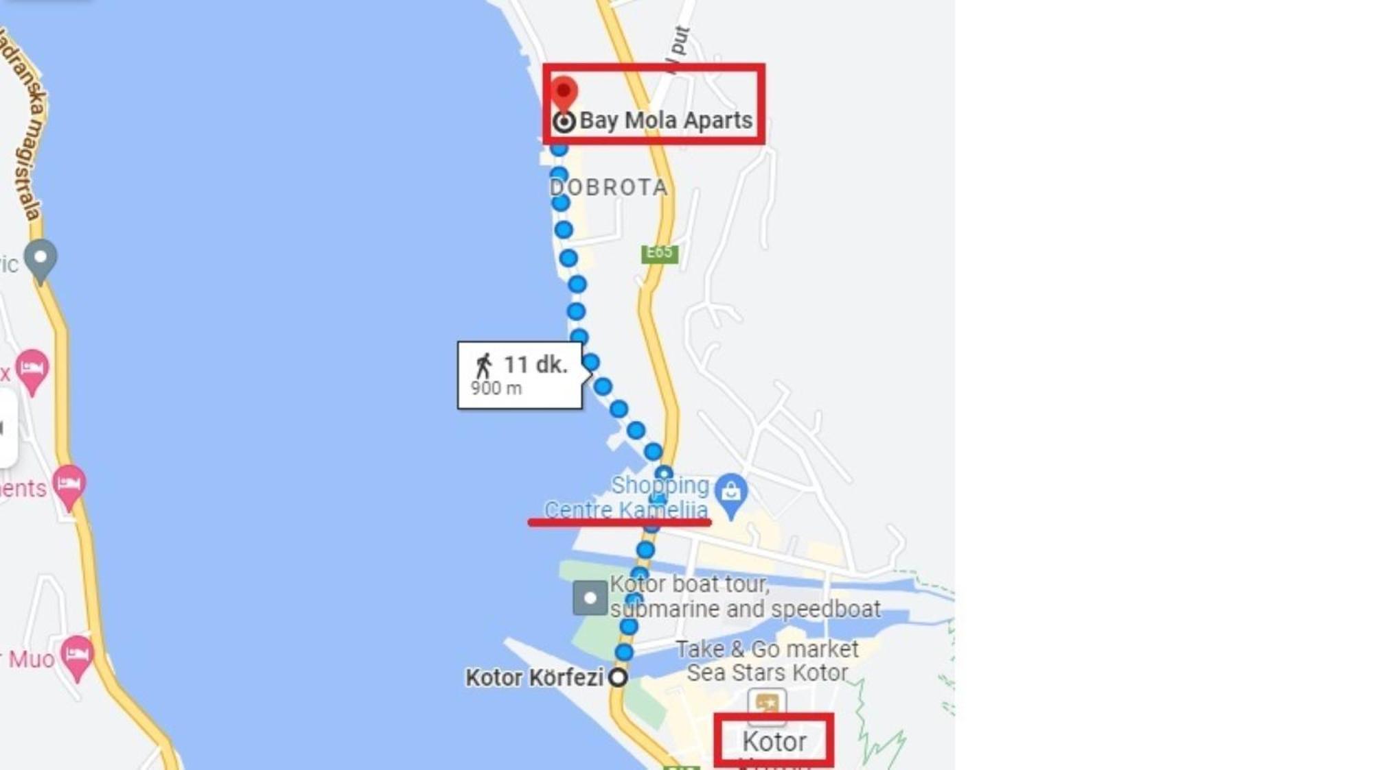 Bay Mola Home Κότορ Εξωτερικό φωτογραφία